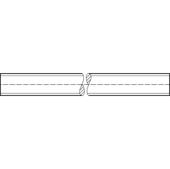 Závitová tyč PROFISTYL DIN 975 závitová tyč 1M POLYAMID PA Varianta: DIN 975 tyč závitová polyamid PA 1metr M10 x 1000mm