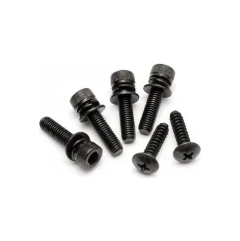 RC vybavení Šrouby krytu magneta, FUELIE 23 ENGINE