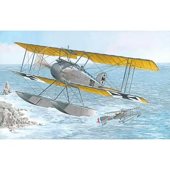 Plastikový model Roden 1/72 Albatros W.4 Late