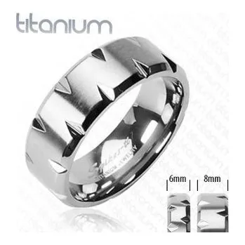 Prsten Snubní prsteny titan HKTT1011