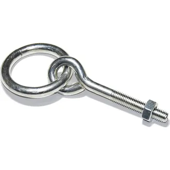 Vrut MTR Oko se závitem a kroužkem Varianta: Oko se závitem a kroužkem M6x80mm Zn