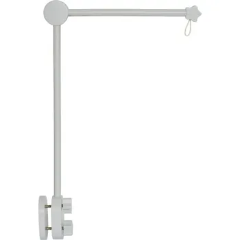 Kolotoč nad postýlku JaBaDaBaDo Dřevěný držák na kolotoč šedý