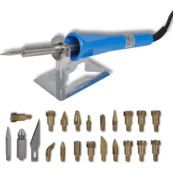 vidaXL Vypalovací sada do dřeva 140776 Páječka vidaXL Vypalovací sada do dřeva 140776