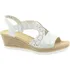 Dámské sandále Rieker 61916-80 S0 Weiss
