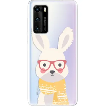 Pouzdro na mobilní telefon Odolné silikonové pouzdro iSaprio - Smart Rabbit - Huawei P40