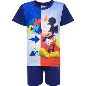 Chlapecké pyžamo Pampress Pyžamo krátký rukáv Mickey Mouse bavlna 122 cm