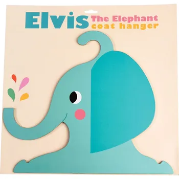 Věšák Rex London Věšák do dětského pokoje ve tvaru slona Elvis The Elephant