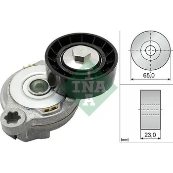 Napínák, žebrovaný klínový řemen INA 534 0605 10