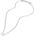 Ocelový náhrdelník psí tlapka