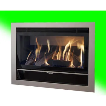 Krbová vložka Plynový krb KARMA Elegance 67 Exclusive, šíře 68 cm, grey metallic, ZP (zemní plyn), bez rámu