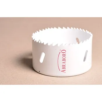 Vrták ABRABORO Bimetalová pilová vrtací korunka HSS 79 mm