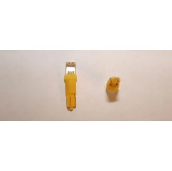 Autožárovka Žárovka 12V 1,2W WEDGE T5 LED žlutá JAGAN I, balení po 2 ks