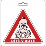 Samolepka "dítě v autě"