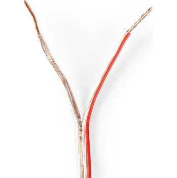 elektrický kabel Repro kabel 2x0,75mm2 - transparentní