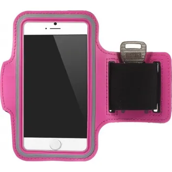 Sportovní pouzdro na ruku pro iPhone 6 / 6S - růžové