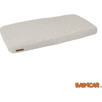 Prostěradlo LITTLE DUTCH prostěradlo 120x60cm Exclusive Pure Grey DOPRODEJ!