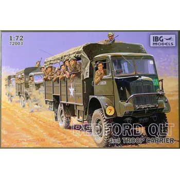 Plastikový model IBG 1/72 Bedford QLT 4x4 Troop Carrier