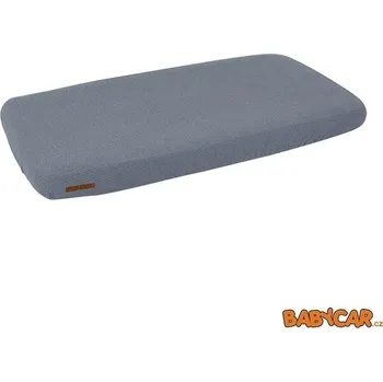 Prostěradlo LITTLE DUTCH prostěradlo 120x60cm Exclusive Pure Blue DOPRODEJ!