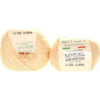 Příze Etrofil Lux Cotton meruňková 70236