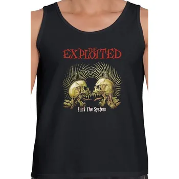 Pánské tílko tílko The Exploited - Fuck The System