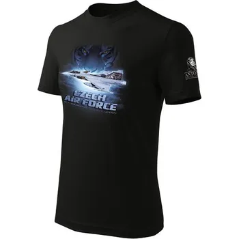 Pánské tričko Antonio JAS-39/C Gripen černé 3XL