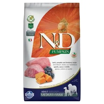 Krmivo pro psa N&D Pumpkin DOG Adult M/L Lamb & Blueberry 3x12kg
