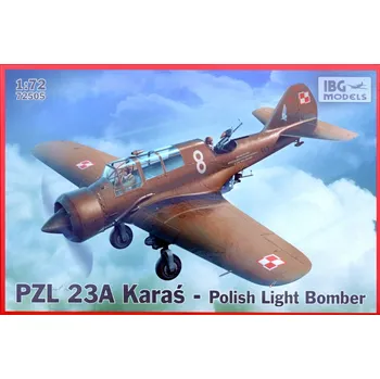 Plastikový model IBG 1/72 PZL.23A Karas - Polish Light Bomber