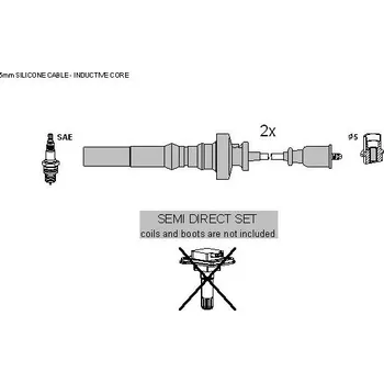 Zapalovací kabel Sada zapalovacích kabelů STARLINE