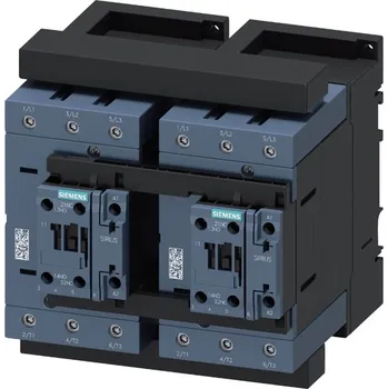 modulární přístroj a rozvaděč 3RA2347-8XB30-1NB3 reverzační kombinace AC-3, 55kW/400V, AC/DC 20-33V, 3pól., S3, 2 NO, s varistorem, Siemens