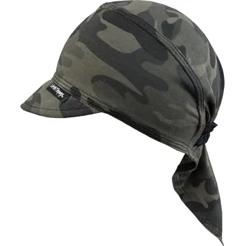 Šátek zelený maskáčový pirátský šátek