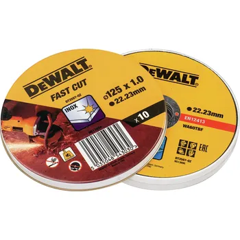 Řezný kotouč DeWALT DT3507 125 mm 10 ks