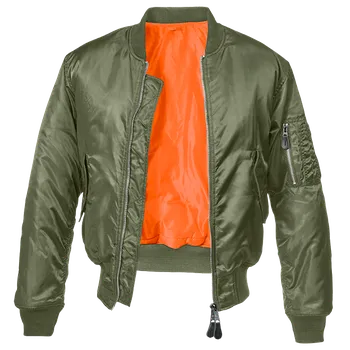Bunda MA1 Bomber Jacket olivová M