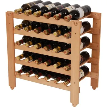 Stojan na víno Stojan na víno 657 díl B - Díl stohovatelného stojanu