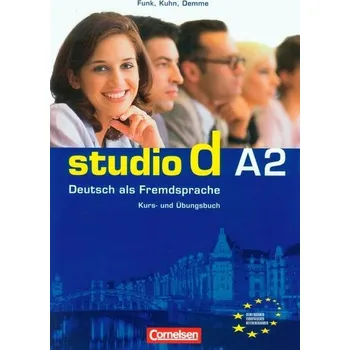 Studio d A2 Kurs und Ubungsbuch +CD Podręcznik z ćwiczeniami - Funk, Hermann