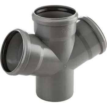 kanalizace HTDA Dvojitá odbočka - 110/110/110 45°