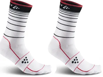 Pánské ponožky Craft ponožky Gran Fondo 2-pack bílé/černé