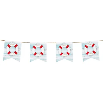 Karnevalový kostým Námořnická girlanda, oboustranná - 4 metry