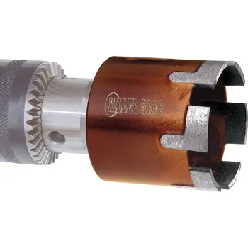 Brevetti Montolit FT60 KILLER, diamantová korunka na vrtání děr za sucha do tvrdé keramiky, slinuté dlažby, kamene