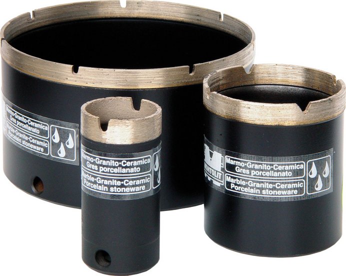 Brevetti Montolit FA120, diamantová korunka na vrtání děr za mokra do obkladů, dlažby, kamene