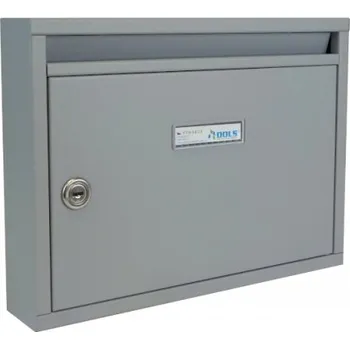 Poštovní schránka Poštovní schránka E-01 BASIC paneláková - RAL 7040 STR. - ŠEDÁ