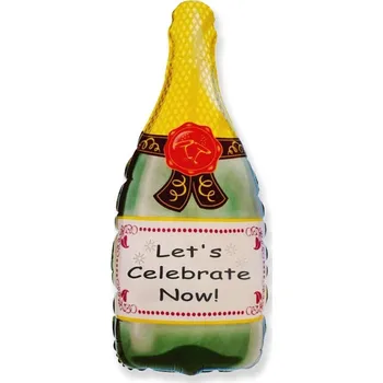 Karnevalový kostým Fóliový balónek - Láhev šampaňského
