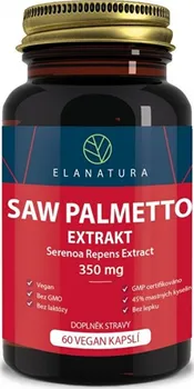Elanatura Saw Palmetto extrakt 350 mg 60 cps.