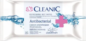 Hygienický ubrousek Cleanic Antibakteriální vlhčené ubrousky 