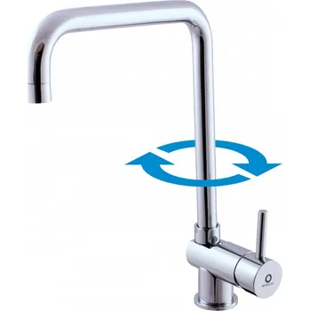 Vodovodní baterie RAV SLEZÁK SEINA Baterie dřezová stojánková s otočným ústím - výška 355 mm SE908.5/5