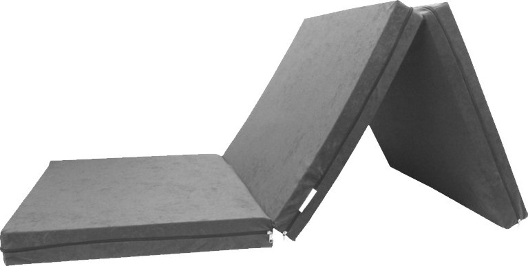 e-matrace.com Skládací matrace pro hosty šedá 8 cm 120x195 cm