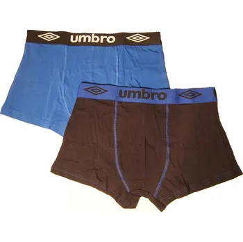 Boxerky Pánské boxerky Umbro UM1700 - modročerné XL