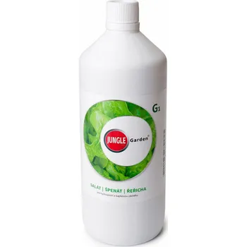 Hnojivo JUNGLE Garden G1 - salát, špenát, řeřicha Objem: 1l