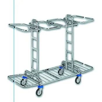 Úklidový vozík Pojízdný držák na pytle, KOMBI 24 + doprava zdarma