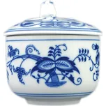 Cibulák Dubí Cukřenka bez oušek s víčkem bez výř. - cibulový porcelán 70038, 0,3 l