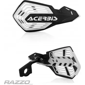 Motocyklový chránič Kryty rukou na motokros Acerbis X-FUTURE Vented Handguards Black White